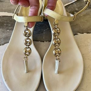 Authentic Vintage Gucci patent leather sandals